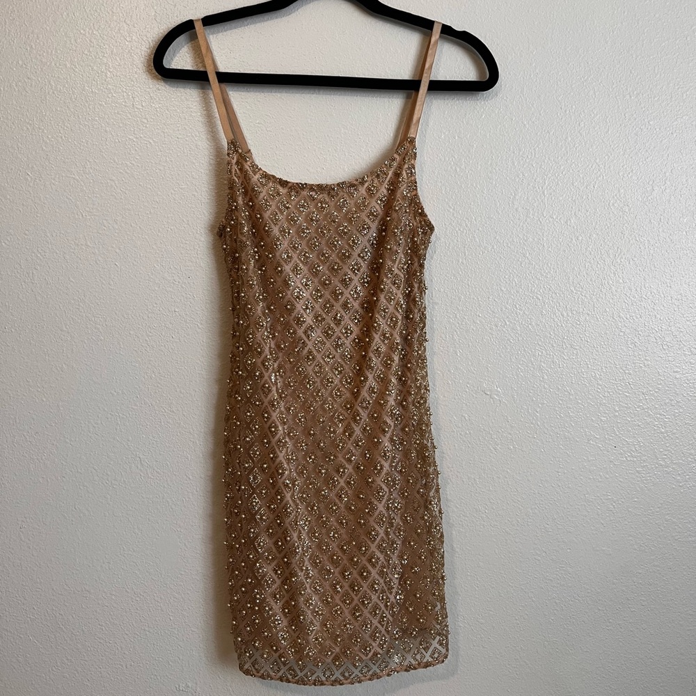 Forever 21 Tan Mini Dress